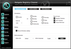 NETGATE Registry Cleaner Crack 